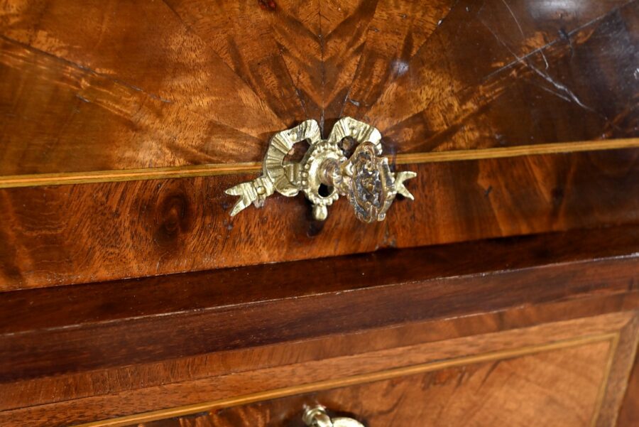Petit Bureau Bonheur du Jour en Acajou, style Louis XVI / Directoire – Début XXe – Image 16
