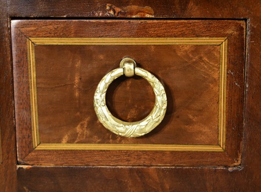 Petit Bureau Bonheur du Jour en Acajou, style Louis XVI / Directoire – Début XXe – Image 20