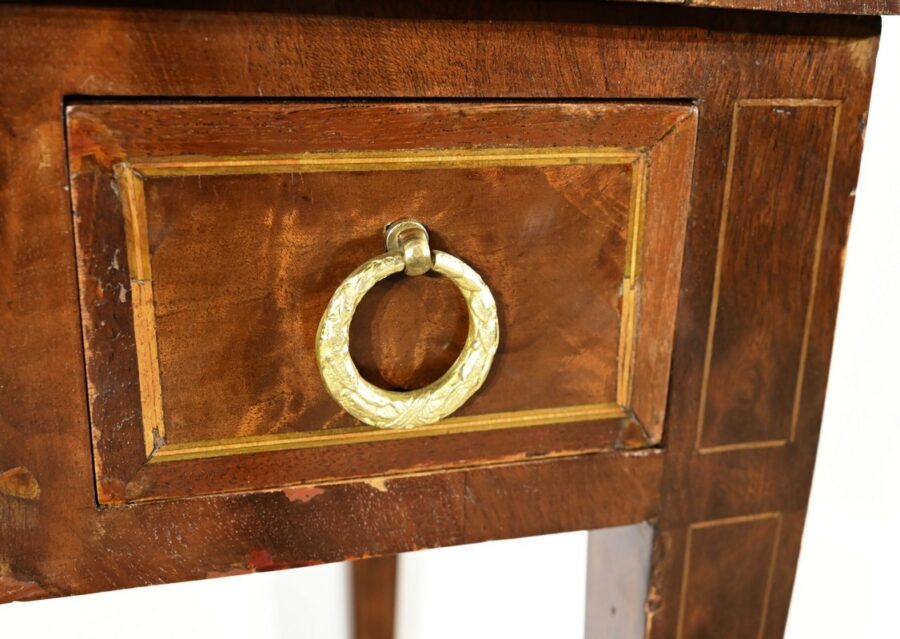 Petit Bureau Bonheur du Jour en Acajou, style Louis XVI / Directoire – Début XXe – Image 22