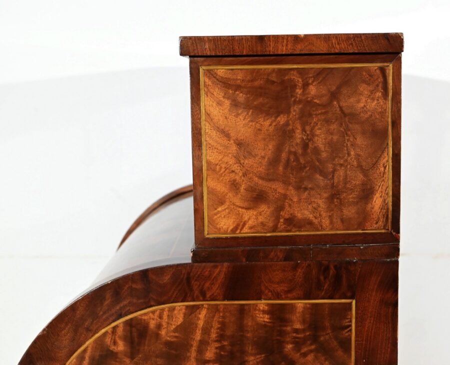 Petit Bureau Bonheur du Jour en Acajou, style Louis XVI / Directoire – Début XXe – Image 26