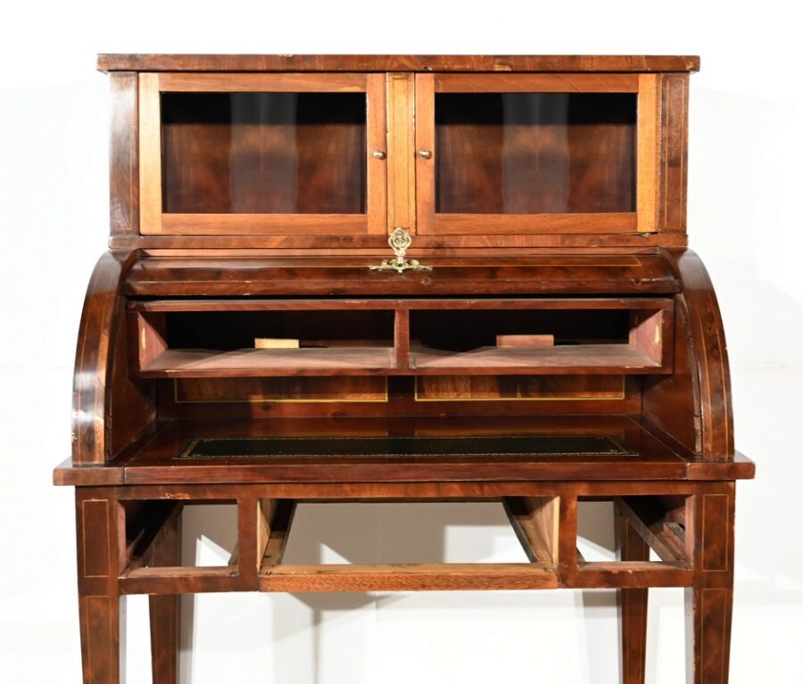 Petit Bureau Bonheur du Jour en Acajou, style Louis XVI / Directoire – Début XXe – Image 41