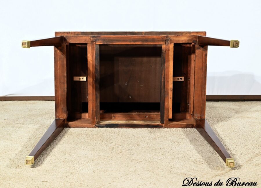 Petit Bureau Bonheur du Jour en Acajou, style Louis XVI / Directoire – Début XXe – Image 49