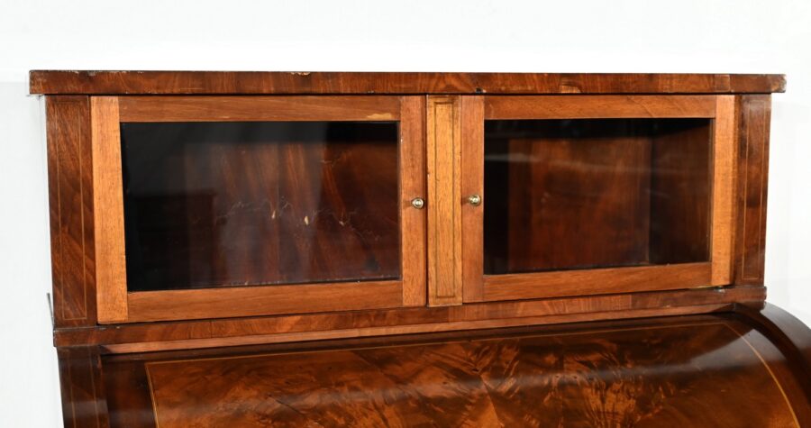 Petit Bureau Bonheur du Jour en Acajou, style Louis XVI / Directoire – Début XXe – Image 10
