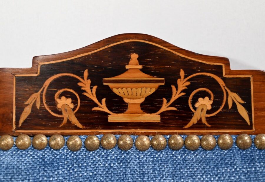 Petit Fauteuil en Palissandre, époque Restauration – Début XIXe – Image 7