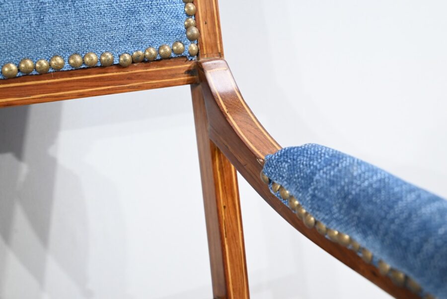 Petit Fauteuil en Palissandre, époque Restauration – Début XIXe – Image 14
