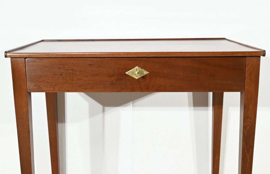 Petite Table en Acajou de Cuba, époque Directoire – Début XIXe – Image 14