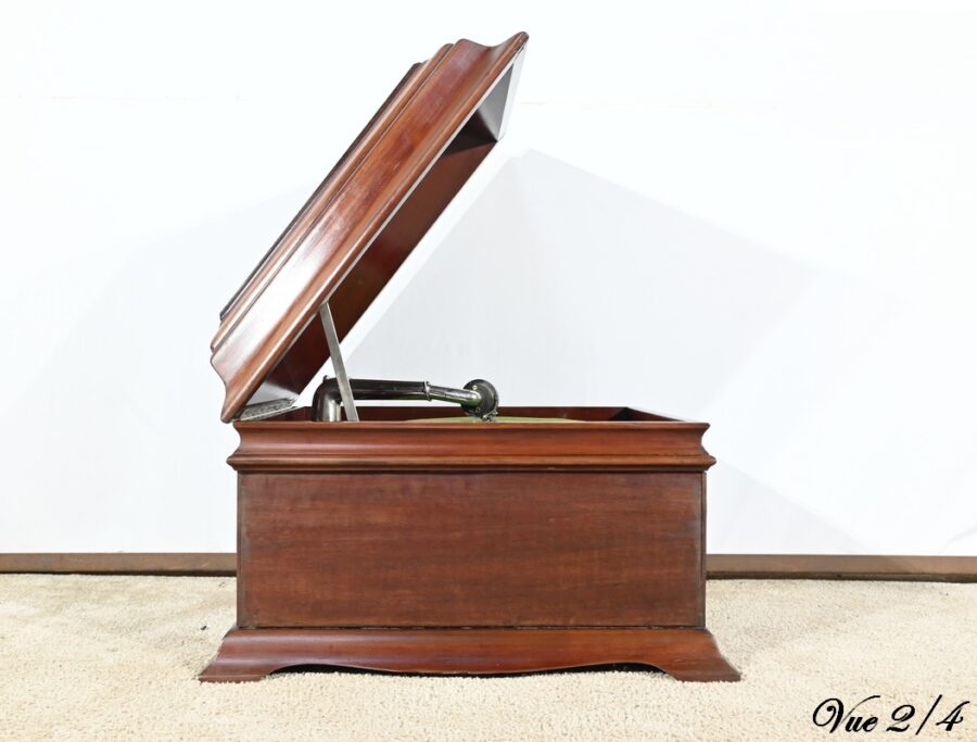 Phonographe Silvertone, Model VII, en Acajou – 1920 – Image 23