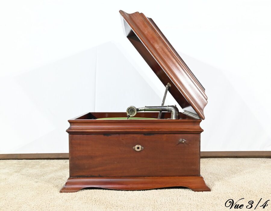 Phonographe Silvertone, Model VII, en Acajou – 1920 – Image 26