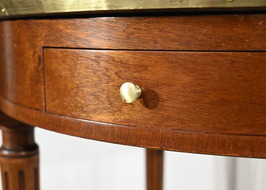 Table Bouillotte en Acajou, style Louis XVI – Milieu XXe – Image 13