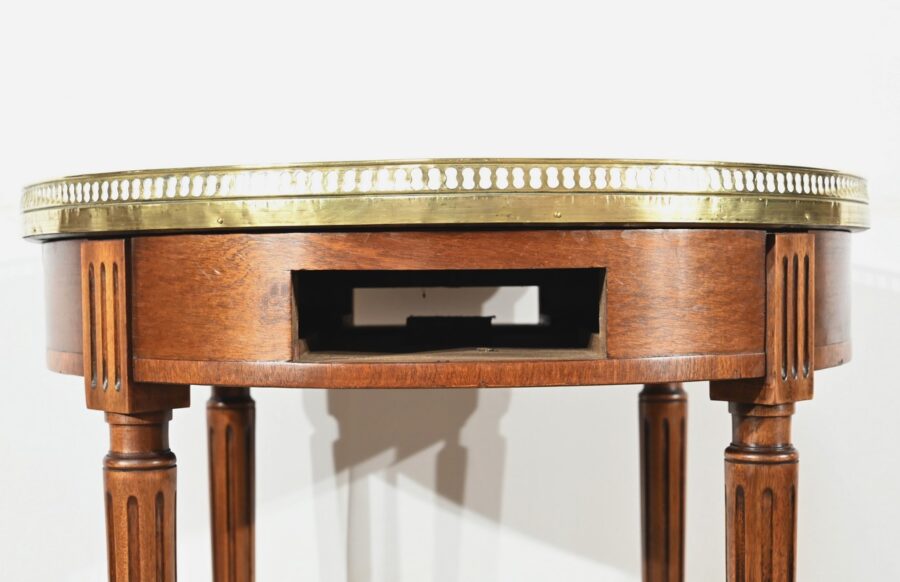 Table Bouillotte en Acajou, style Louis XVI – Milieu XXe – Image 25