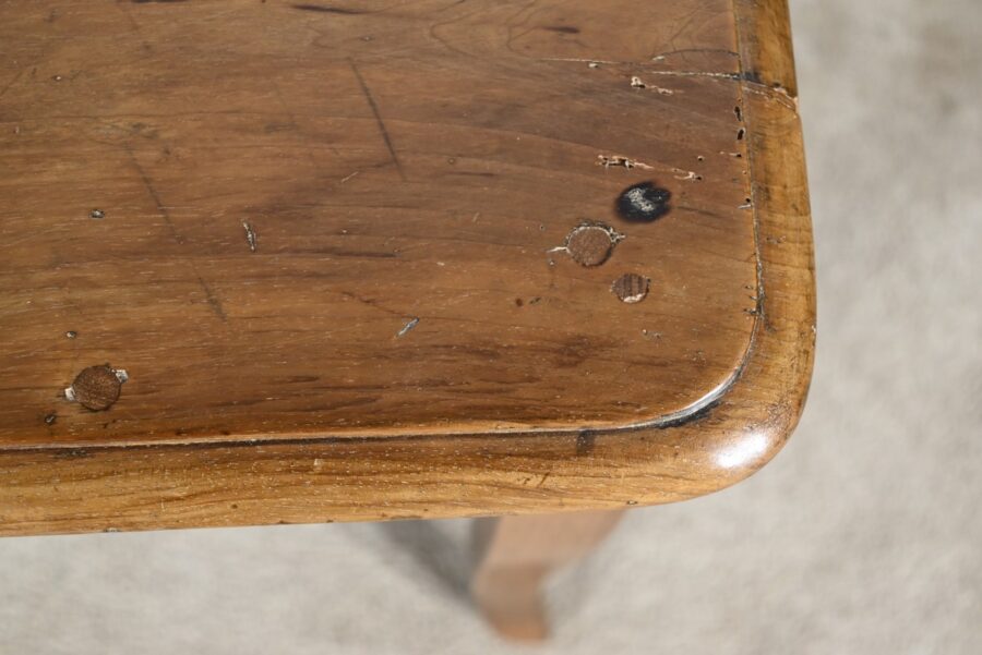 Table Bureau en Noyer et Merisier, style Louis XV – Début XIXe – Image 8