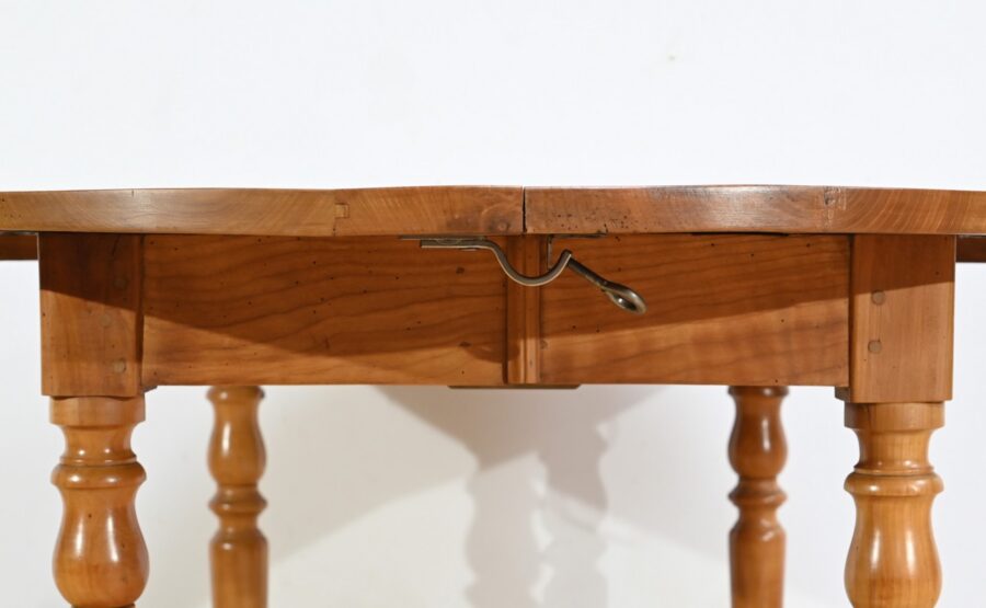 Table Modulable en Merisier, style Louis Philippe – 2ème Partie XIXe – Image 16