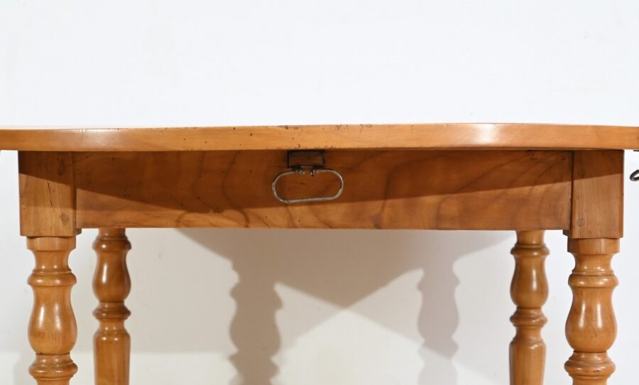 Table Modulable en Merisier, style Louis Philippe – 2ème Partie XIXe – Image 18