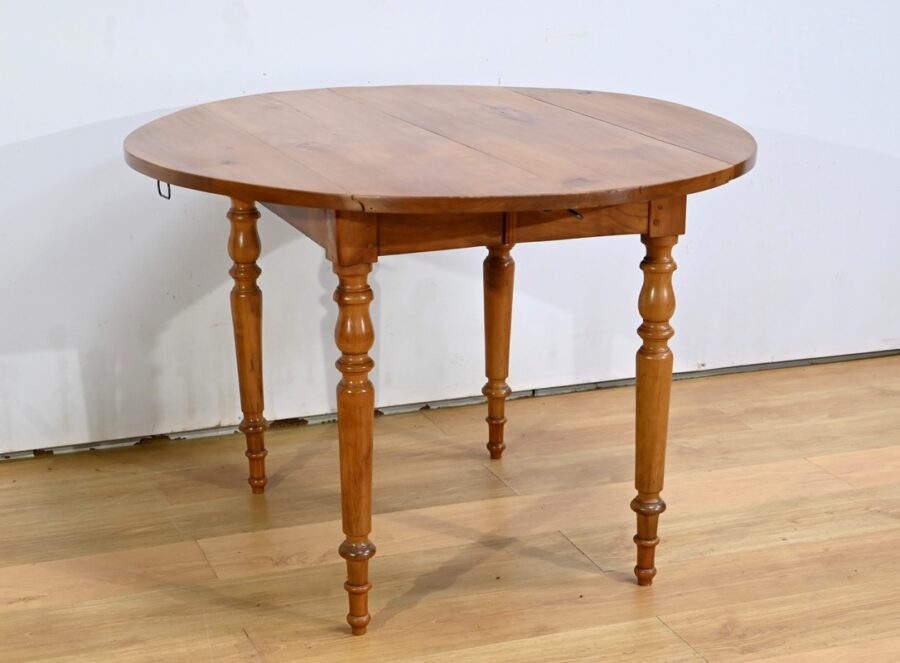 Table Modulable en Merisier, style Louis Philippe – 2ème Partie XIXe – Image 2