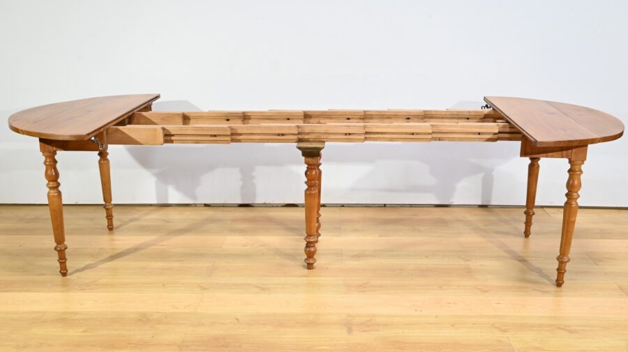 Table Modulable en Merisier, style Louis Philippe – 2ème Partie XIXe – Image 21