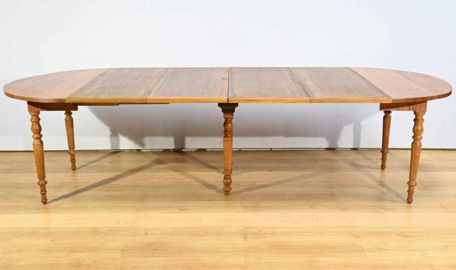 Table Modulable en Merisier, style Louis Philippe – 2ème Partie XIXe – Image 24