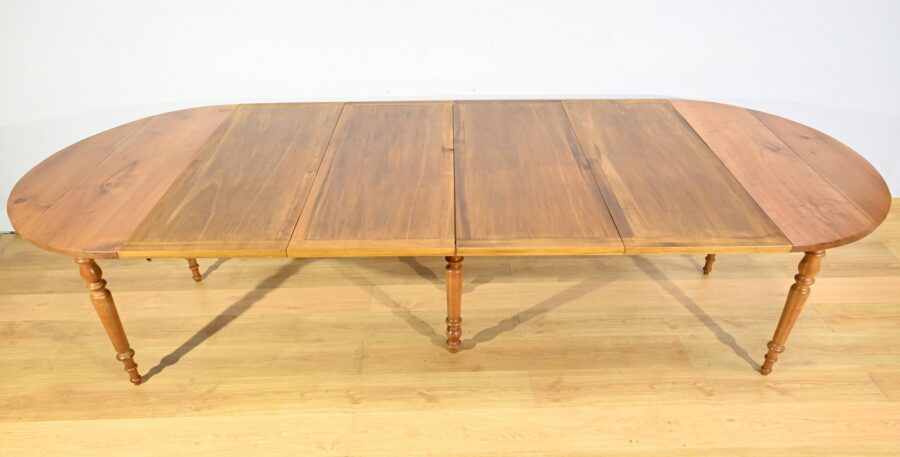 Table Modulable en Merisier, style Louis Philippe – 2ème Partie XIXe – Image 25