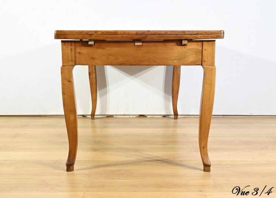 Table Régionale en Merisier, style Louis XV – Milieu XIXe – Image 27