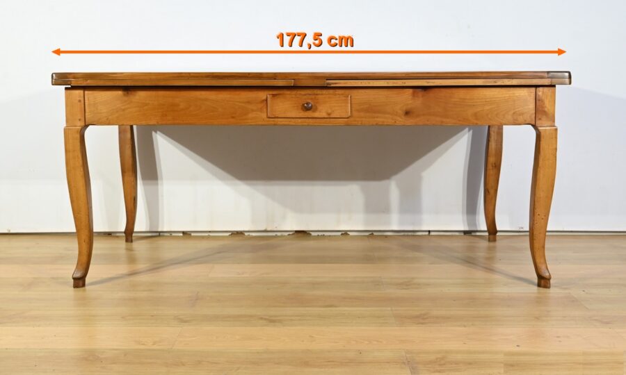 Table Régionale en Merisier, style Louis XV – Milieu XIXe – Image 35
