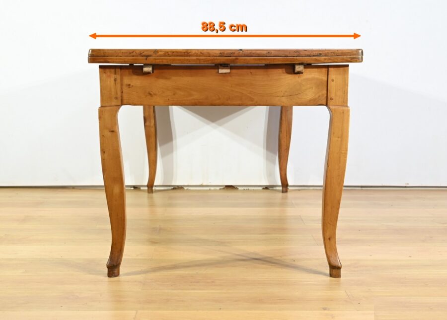 Table Régionale en Merisier, style Louis XV – Milieu XIXe – Image 36