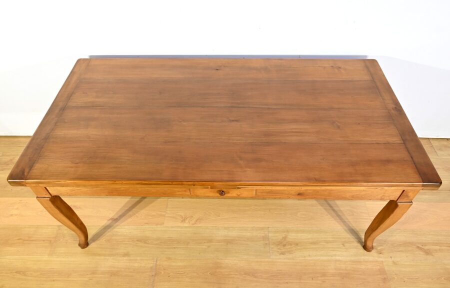 Table Régionale en Merisier, style Louis XV – Milieu XIXe – Image 5