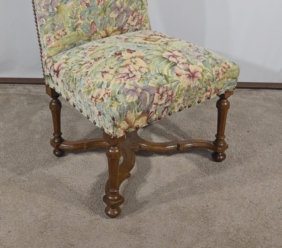 Importante Chaise de Propriété, époque Louis XIV – Début XVIIIe – Image 11