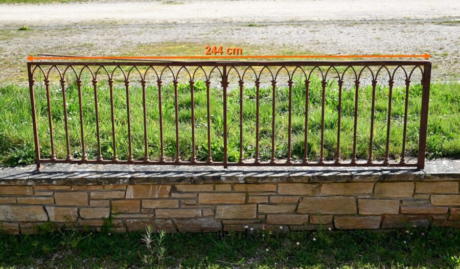 Clôture de Chœur en Fer Forgé – 2ème Partie XVIIIe – Image 11
