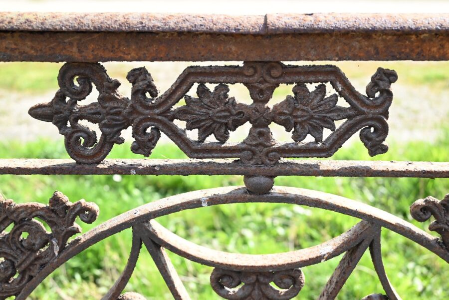 Garde-Corps de Fenêtre en Fer Forgé et Fonte – 2ème Partie XVIIIe – Image 12