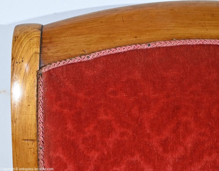 Paire de Fauteuils en Merisier, époque Louis Philippe – 1ère partie XIXe – Image 10