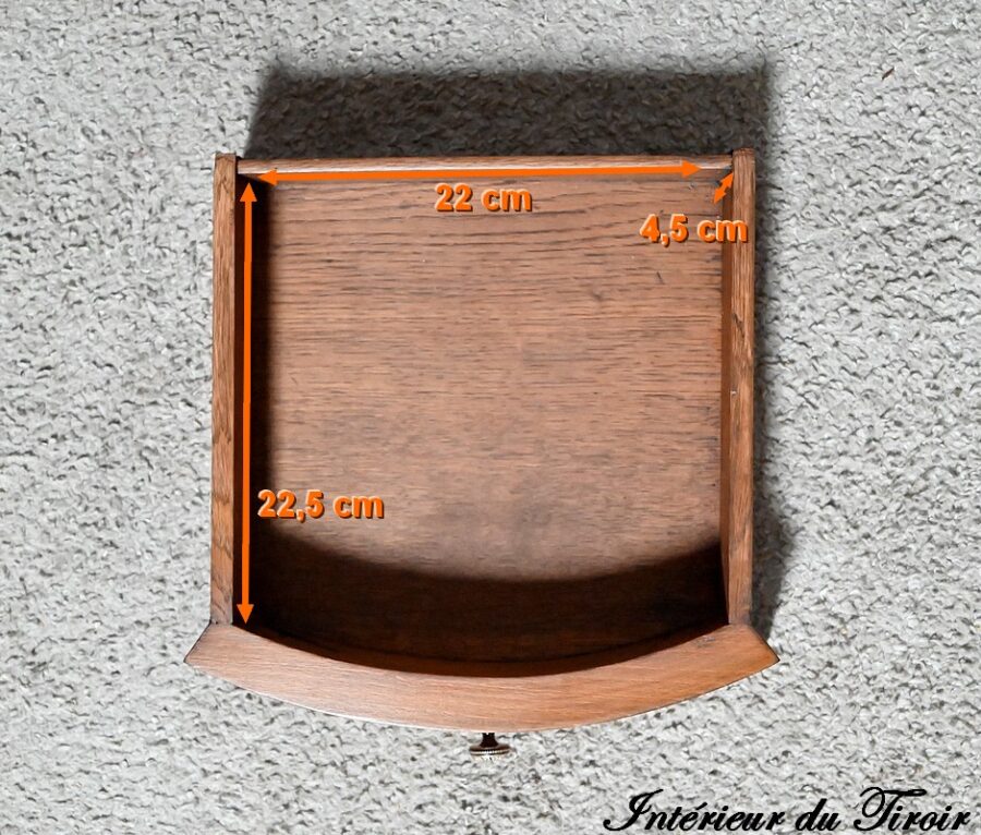 Petite Table Tambour en Hêtre, style Louis XVI – 1920 – Image 32