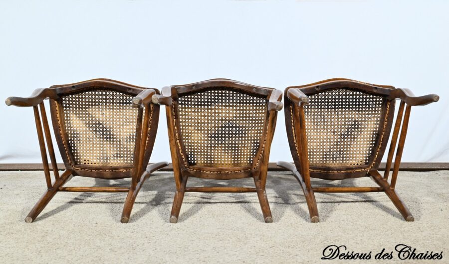 Chaises en Chêne, époque Louis Philippe – Milieu XIXe – Image 25