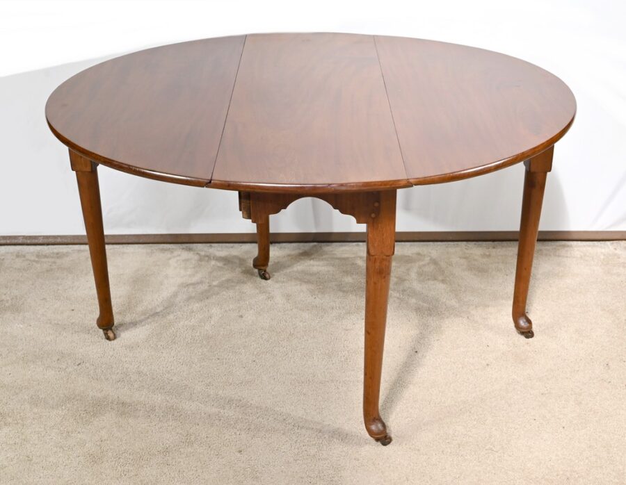Table Ovale 6 Couverts en Acajou, Angleterre – 1ère Partie XIXe – Image 2