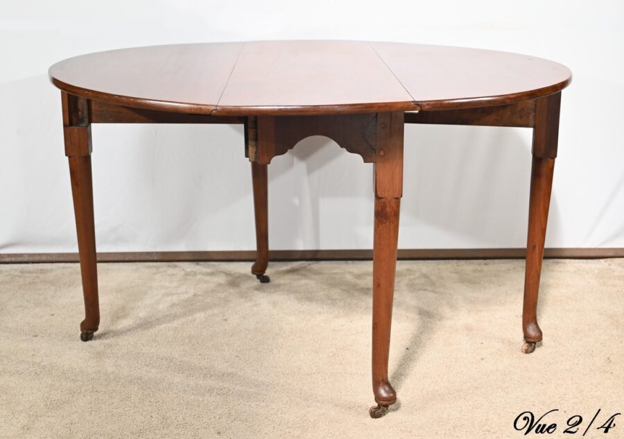 Table Ovale 6 Couverts en Acajou, Angleterre – 1ère Partie XIXe – Image 12