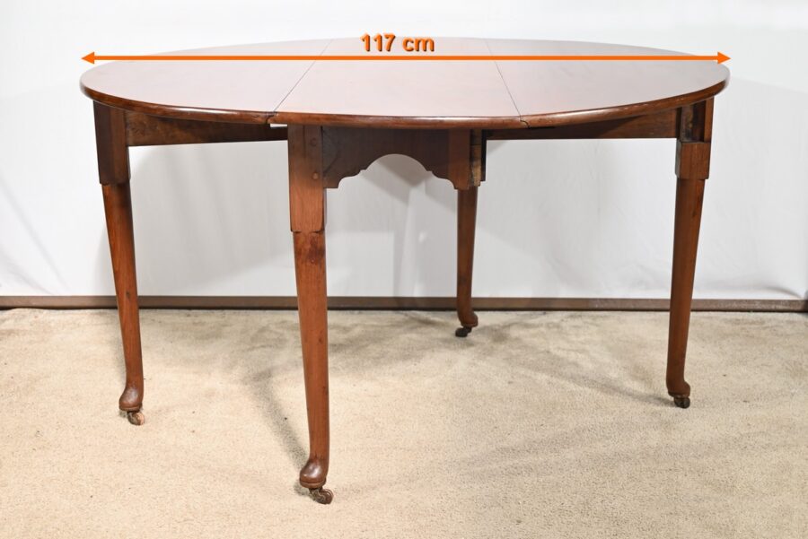 Table Ovale 6 Couverts en Acajou, Angleterre – 1ère Partie XIXe – Image 16