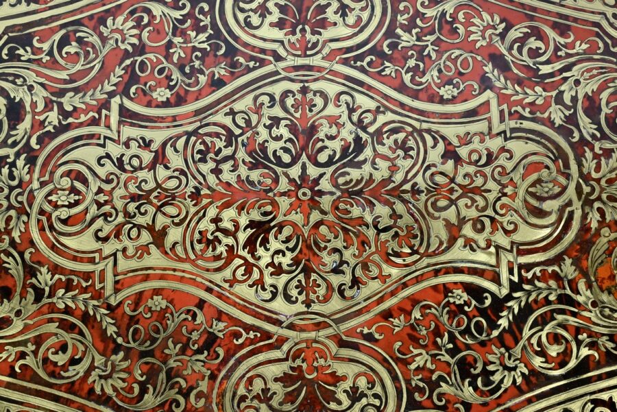 Table d’Apparat en Poirier Noirci, époque Napoléon III – Milieu XIXe – Image 6