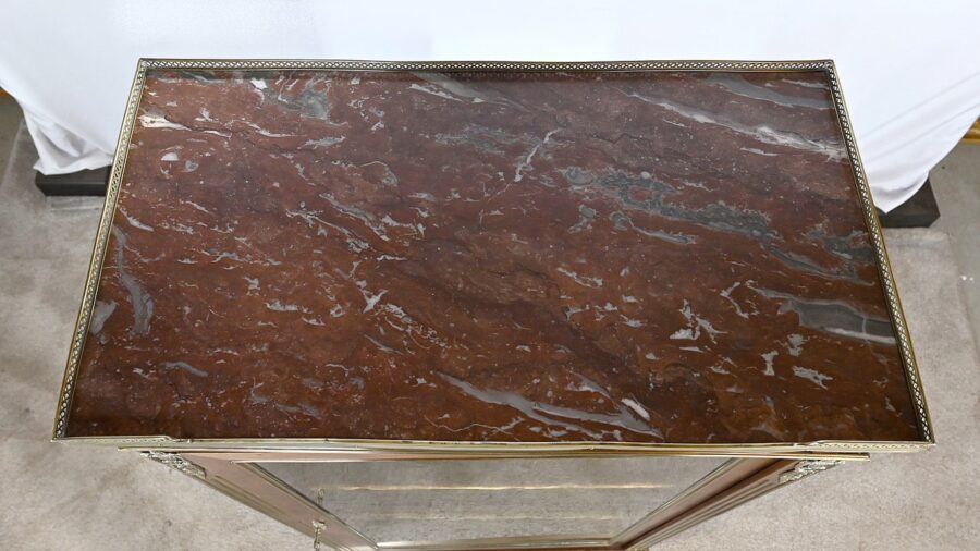 Petite Vitrine en Acajou, style Louis XVI - Milieu XXe – Image 4