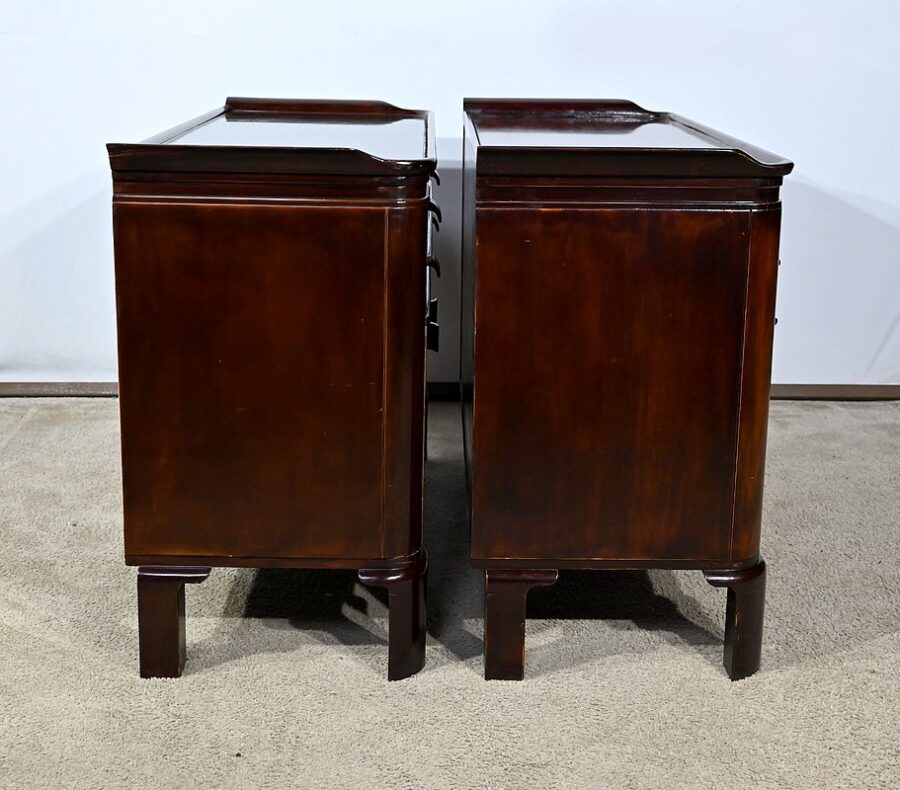 Paire de Petits Buffets en Bois laqué - 1940 – Image 4