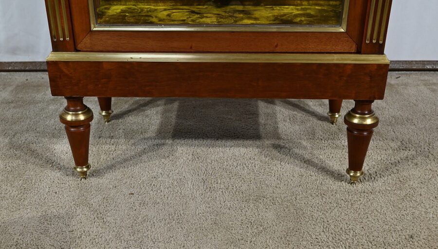Petite Vitrine en Acajou, style Louis XVI - Milieu XXe – Image 9