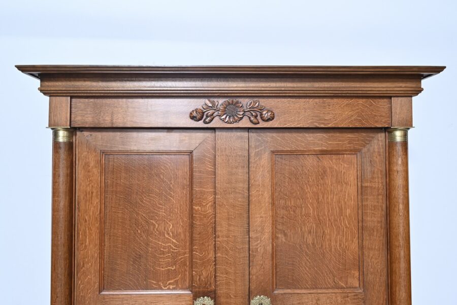 Buffet Deux-Corps de Propriété en Chêne, époque Empire – 1ère partie XIXe – Image 6