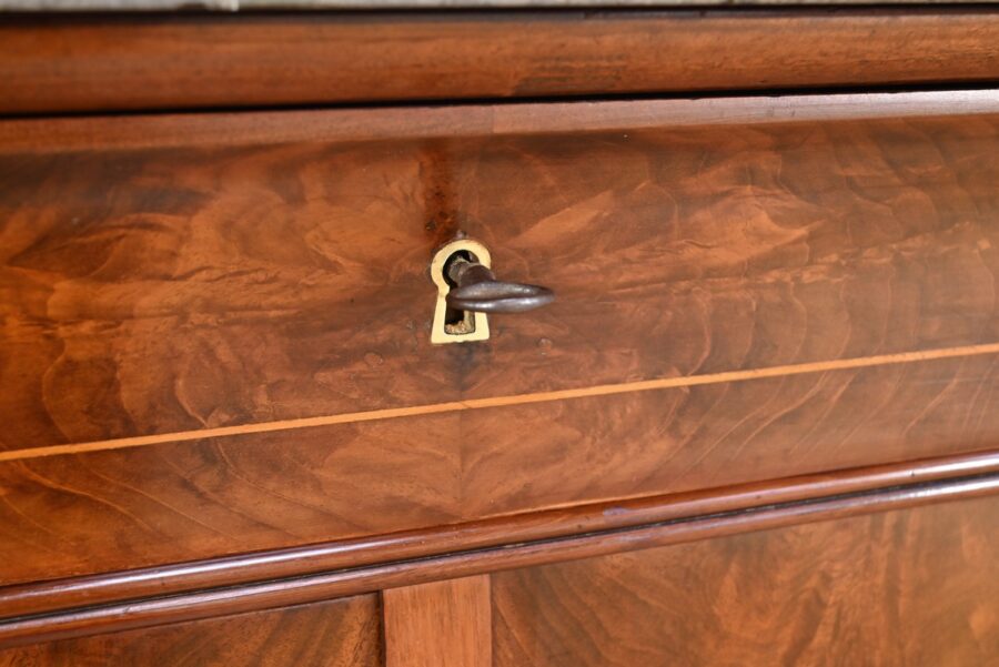 Buffet en Ronce d’Acajou, époque Restauration – Début XIXe – Image 12