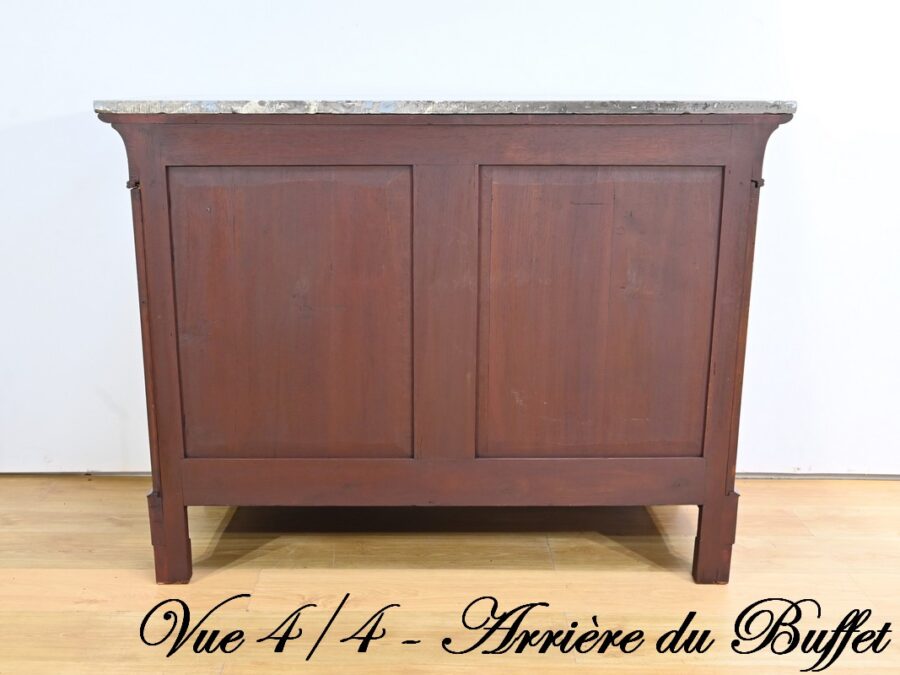 Buffet en Ronce d’Acajou, époque Restauration – Début XIXe – Image 30