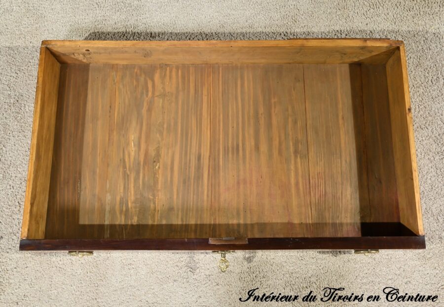 Bureau Cylindre en Acajou et Palissandre, époque Louis XV – 1ère partie XVIIIe – Image 33