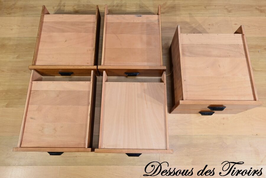 Bureau d’Architecte en Acajou – 1970 – Image 27