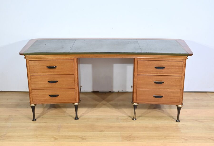 Bureau d’Architecte en Acajou – 1970 – Image 3