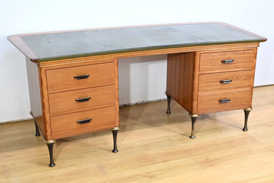 Bureau d’Architecte en Acajou – 1970 – Image 4