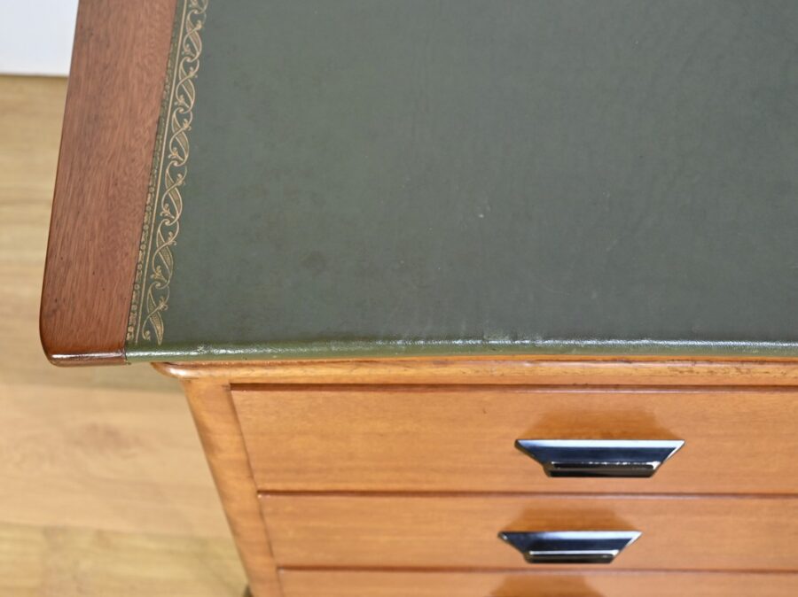 Bureau d’Architecte en Acajou – 1970 – Image 8