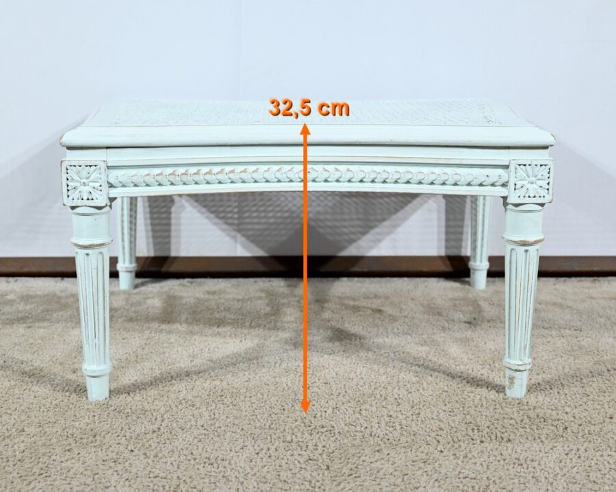 Duchesse Brisée en Hêtre Réchampi, style Louis XVI – 2ème partie XIXe – Image 42