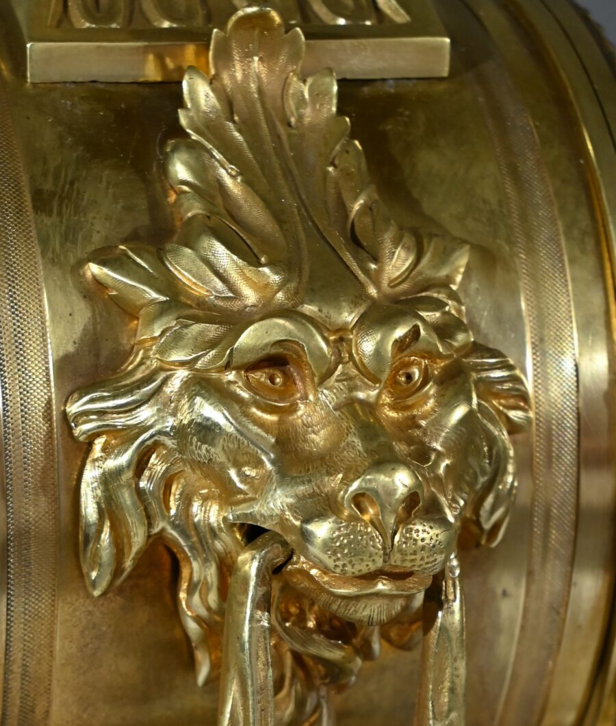 Pendule en Bronze, signée G.Philippe Palais Royal – 1870 – Image 18