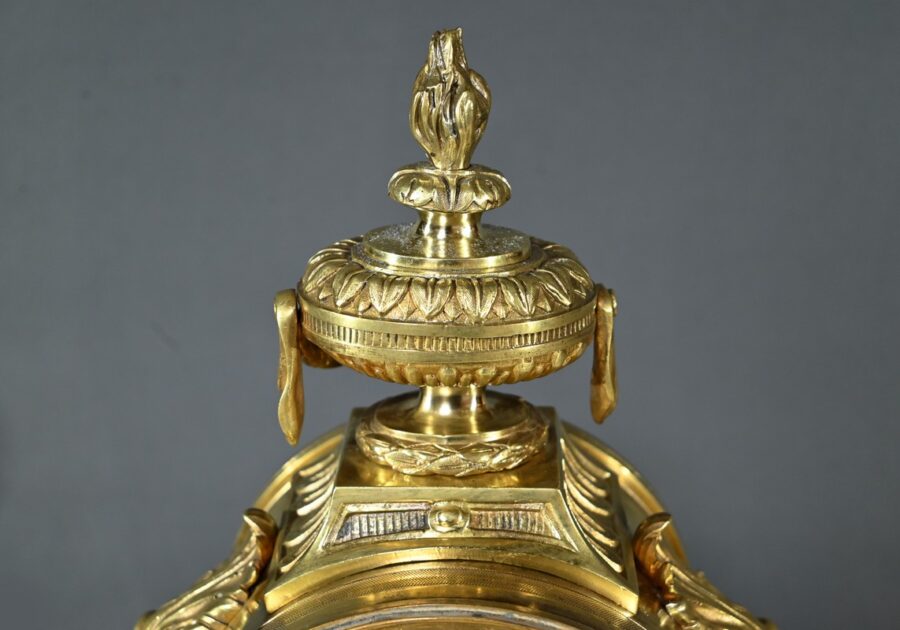 Pendule en Bronze, signée G.Philippe Palais Royal – 1870 – Image 26