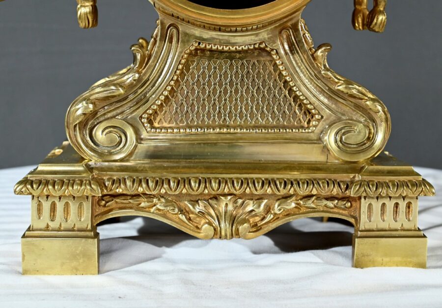 Pendule en Bronze, signée G.Philippe Palais Royal – 1870 – Image 27